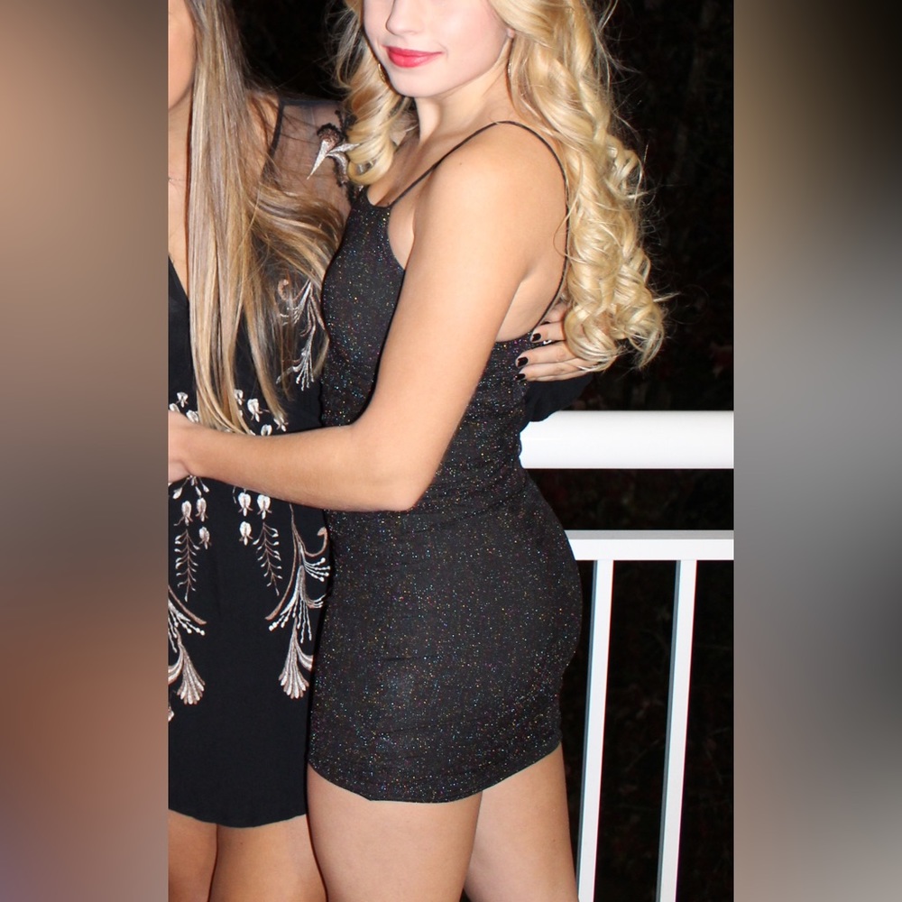 Sparkly bodycon dress